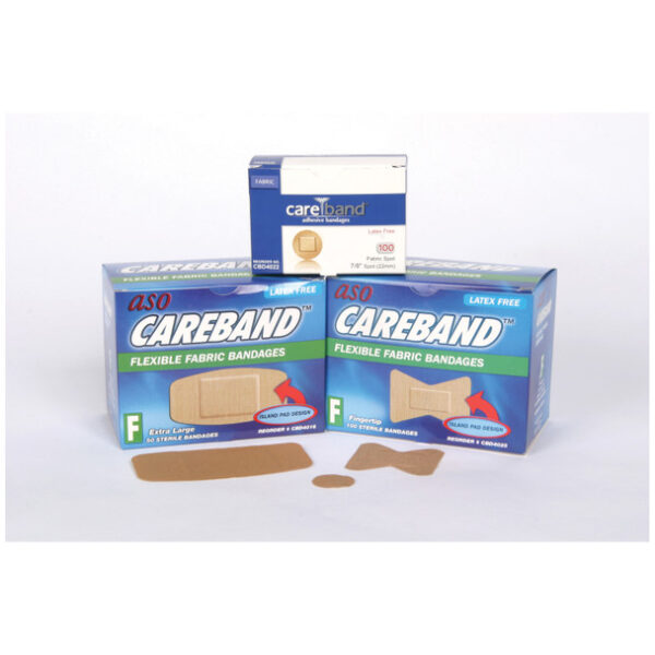 ASO, LLC CBD4022 Fabric Spot Bandage, 7/8in., Latex Free (LF), 100/bx, 12 bx/cs , case