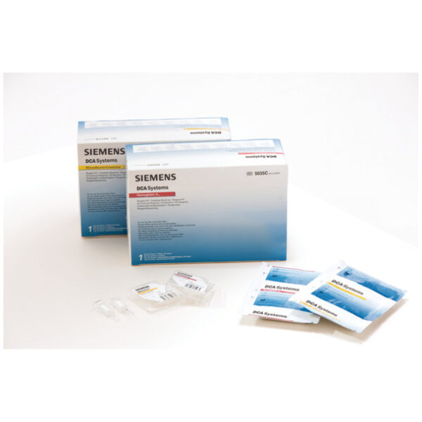 Siemens Diagnostics 5035C DCA Reagent Kit For HBA1C, CLIA Waived, 10/bx, 4bx/cs (85 cs/plt) (10311134) (Item is Non-Returnable) (US Only) , case