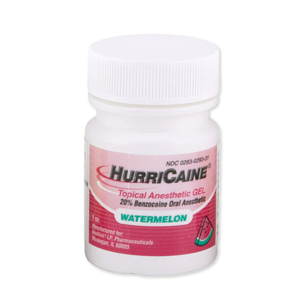 Beutlich LP Pharmaceuticals HURRICAINEÂ® 0283-0293-31 Topical Anesthetic Gel, 1 oz Jar, Watermelon (US Only) , each