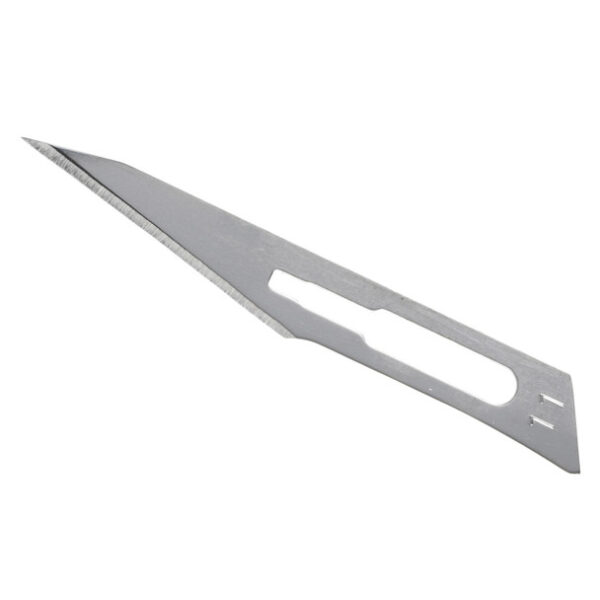 Myco Medical GLASSVANÂ® 2001T-11 Carbon Blade, #11, Sterile, 100/bx (Available for Sale in US & Canada) , box