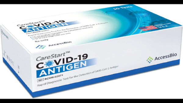 Intrivo Diagnostics CareStart™ RCHM-02071 20 Tests Antigen Detection Visual Read Covid-19 Antigen Test - 20 Test/Kit